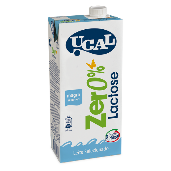 Leite Ucal Uht Magro 0% Lactose 1 Litro (Cx 6)