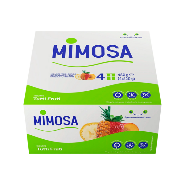 Iogurte Mimosa Aroma Tutty Fruit 4X120Gr