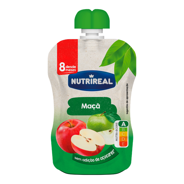 Nutrireal Bolsa De Fruta 100% Maçã 90G