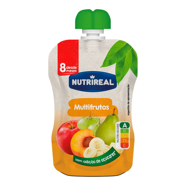 Nutrireal Bolsa De Fruta Multifrutos 90G