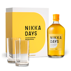 Pack 1 Grf Whisky Nikka Days 70Cl 40º (Cx6) + 2 Copos