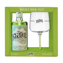 Pack 1 Gin Foxtale Melon 37.5º 70Cl + 1 Copo