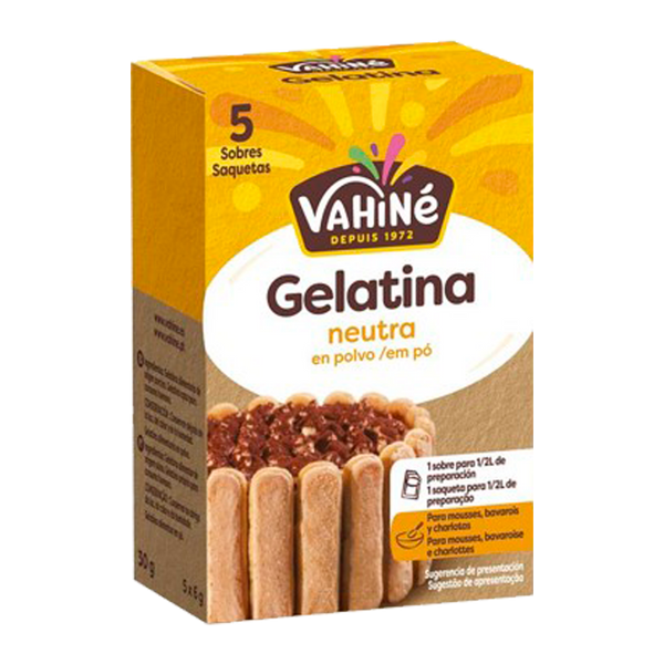 Vahine Gelatina Em Pó Pct 30Gr (Cx8)