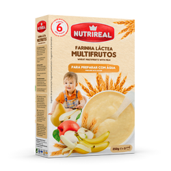 Nutrireal Farinha Láctea Multifrutos 250 Gr (Cx6)