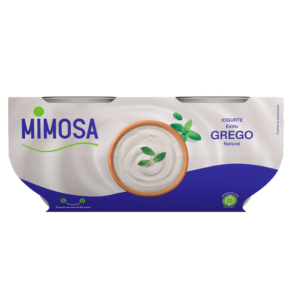 Iogurte Grego Mimosa Aroma Natural 4X110Grs (Cx6Pack)