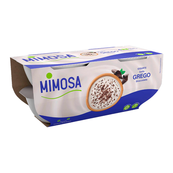 Iogurte Grego Mimosa Aroma Stracciatella 4X110Grs (Cx6Pack)