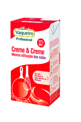Nata Vaqueiro Creme & Creme 1Lt (Cx8)