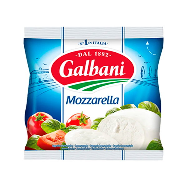 Queijo Mozzarella Galbani 125Grs (Cx12)