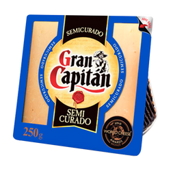 Queijo Gran Capitan Semi Curado Cunhas 250Grs