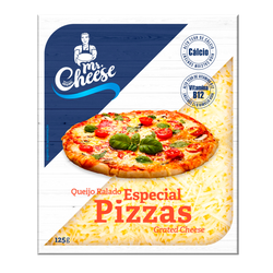 Queijo Ralado Especial Pizzas Mr Cheese 125Grs (Cx10Und)