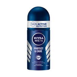 Nivea Deo Roll On Protege Y Cuida Para Hombre 50Ml (Pack 6)