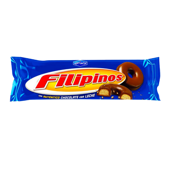 Galleta Filipinos De Chocolate Con Leche 135 Grs (Caja 12)