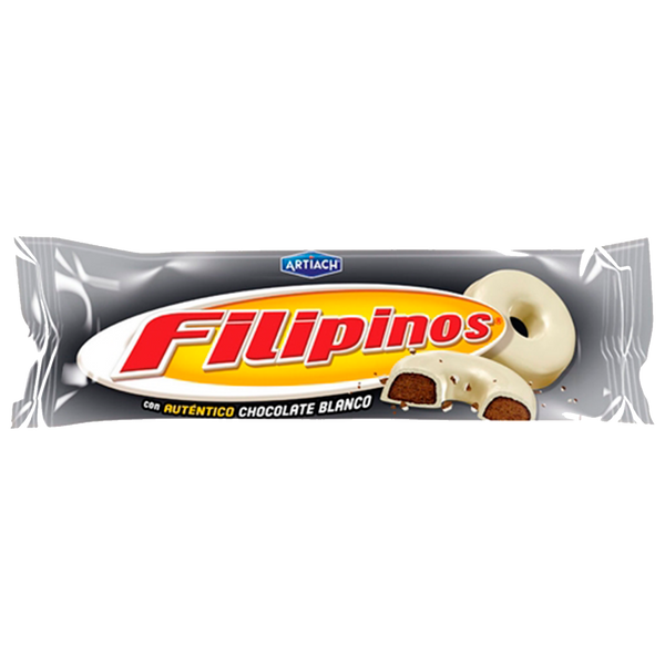 Galleta Filipinas De Chocolate Blanco 135Grs (Caja 12)