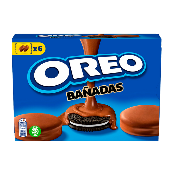 Bolacha Oreo Banhadas Chocolate Leite 246Gr (Cx10)