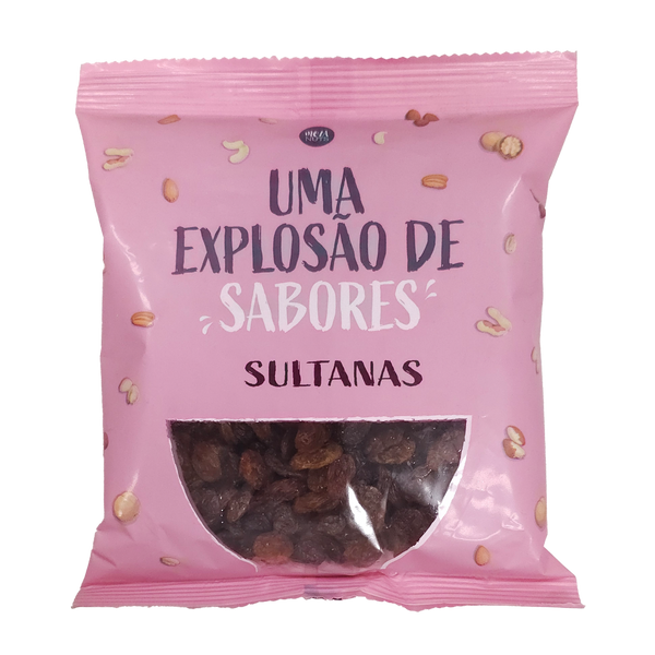 Sultanas Pretas Moza Nuts 150Grs (Cx12)