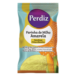 Perdiz Farinha De Milho Amarela 500Grs (Cx10)