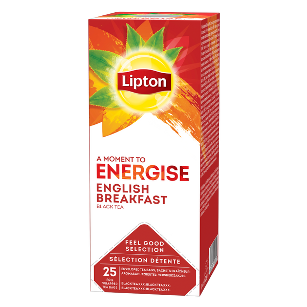 Lipton English  Breakfast 25 Saq X 6Und (Cx)