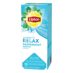 Lipton Menta Peppermint 25 bolsitas X6 unidades