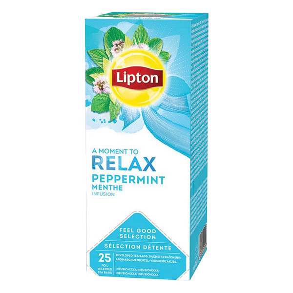 Lipton Peppermint Menta 25 Saq.X6 Und