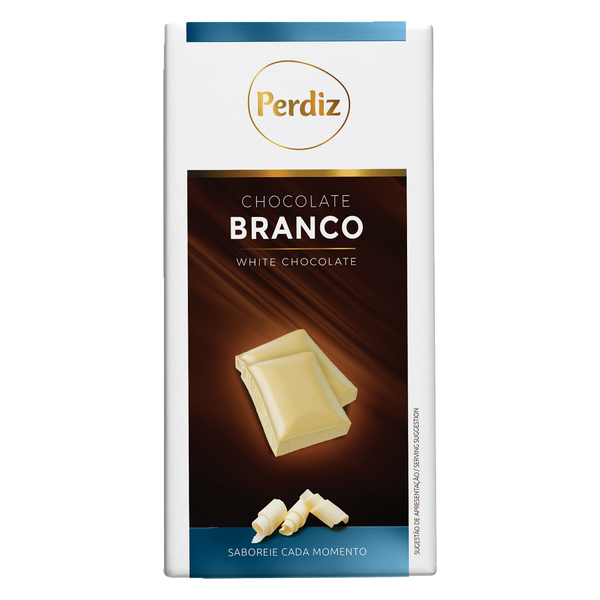 Perdiz Chocolate Branco Tablete 100Grs (Cx20)