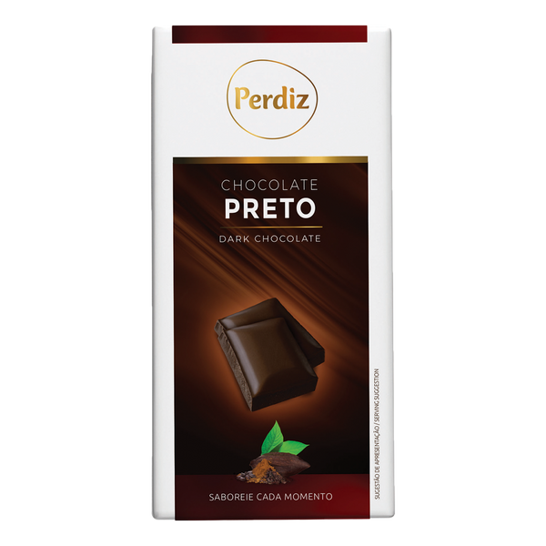 Perdiz Chocolate Negro Tablete 100Grs (Cx20)