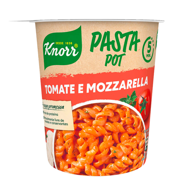 Knorr Pasta Pot Tomate & Mozzarela 72Grs (Cx8)