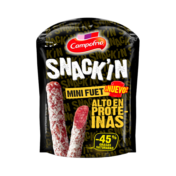 Campofrio Snack Mini Fuet Proteina 50Grs (Cx12)