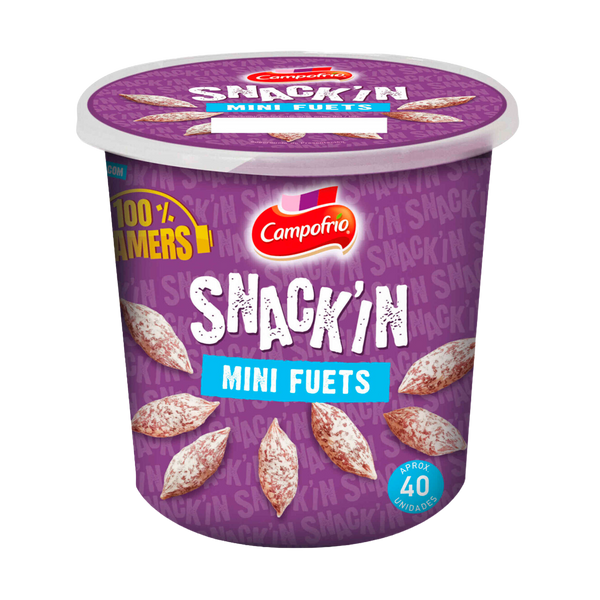Campofrio Snack Mini Fuets 250Grs (Cx6)