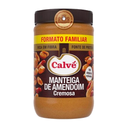 Calve Manteiga De Amendoim Cremosa 1Kg (Cx6)