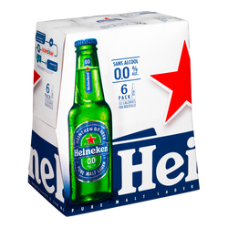 Cerveja Heineken 0,0% S/Alcool Sixpack 25Cl (Cx24)