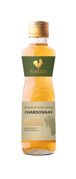 Vinagre Gallo De Vinho Branco Chardonnay 250Ml (Cx6)