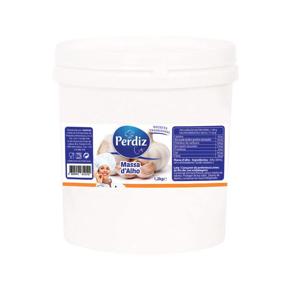 Perdiz Massa Alho 1200 Gr (Cx6)