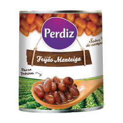 Perdiz Feijão Manteiga Lata 820Gr (Cx12)