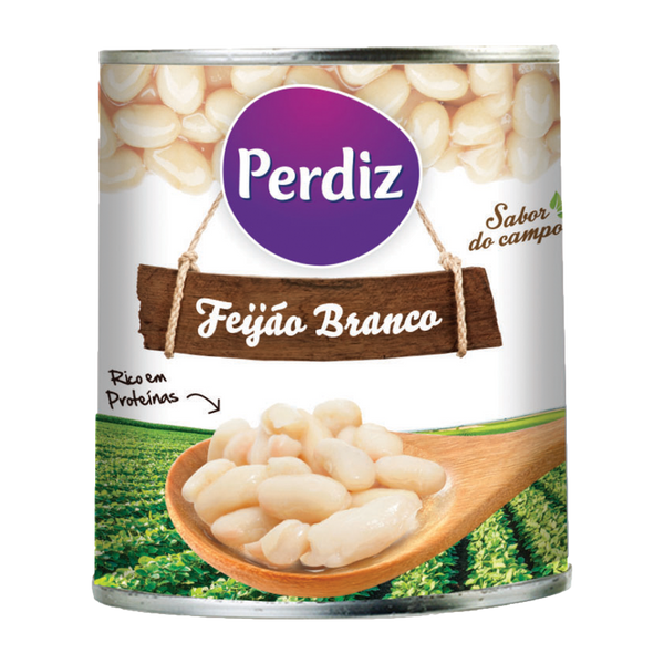 Perdiz Feijão Branco Lata 820Gr (Cx12)