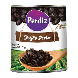 Perdiz Feijão Preto Lata 820Gr (Cx12)