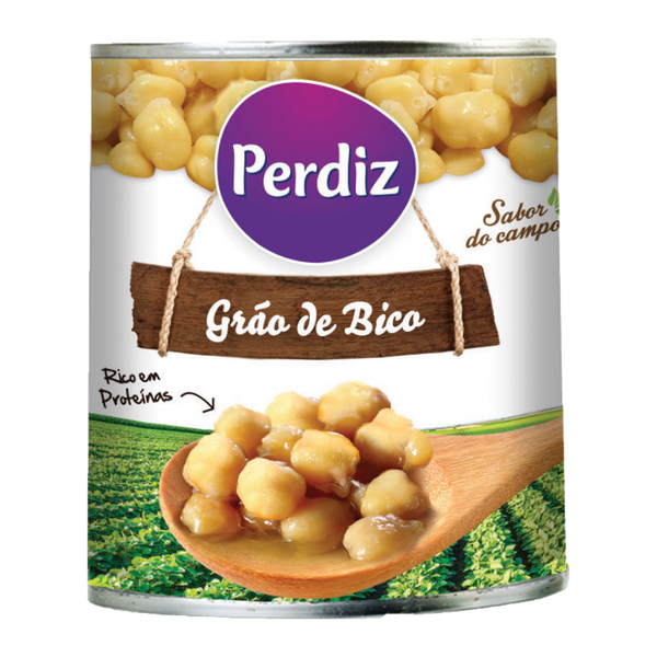 Perdiz Grão De Bico Lata 820Gr (Cx12)