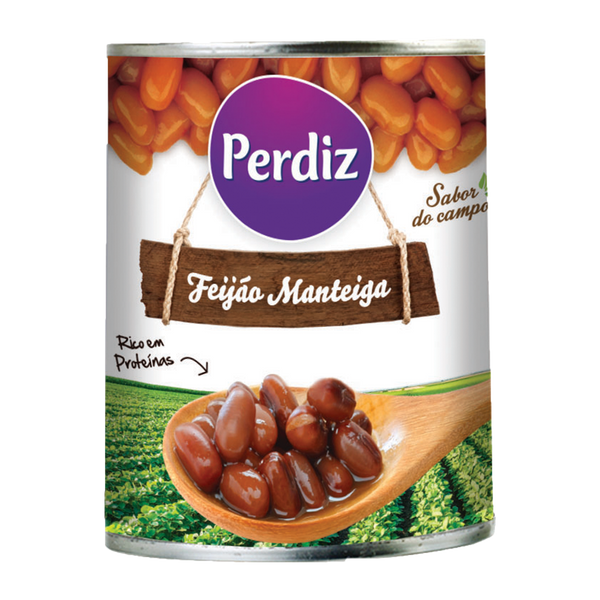 Perdiz Feijão Manteiga Lata 425Gr