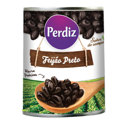 Perdiz Feijão Preto Lata 425Gr (Cx12)