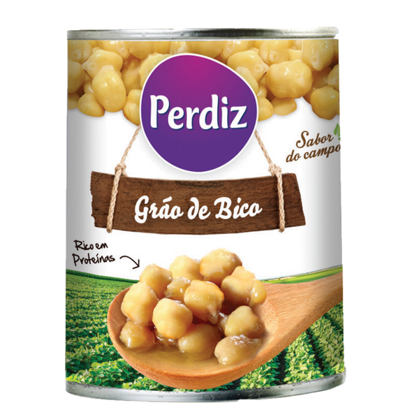 Perdiz Grão De Bico Lata 420Gr (Cx12)