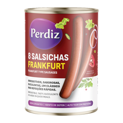 Perdiz Salsichas Frankfurt 8Und (Cx12)