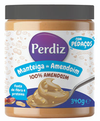 Perdiz Manteiga De Amendoim C/Pedaços 340Grs (Cx12)
