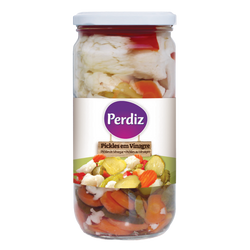 Pepinillos Perdiz 380 gramos (Caja de 12)