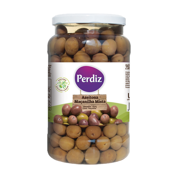 Perdiz Azeitona Mista 291/320 800Gr (Cx6)