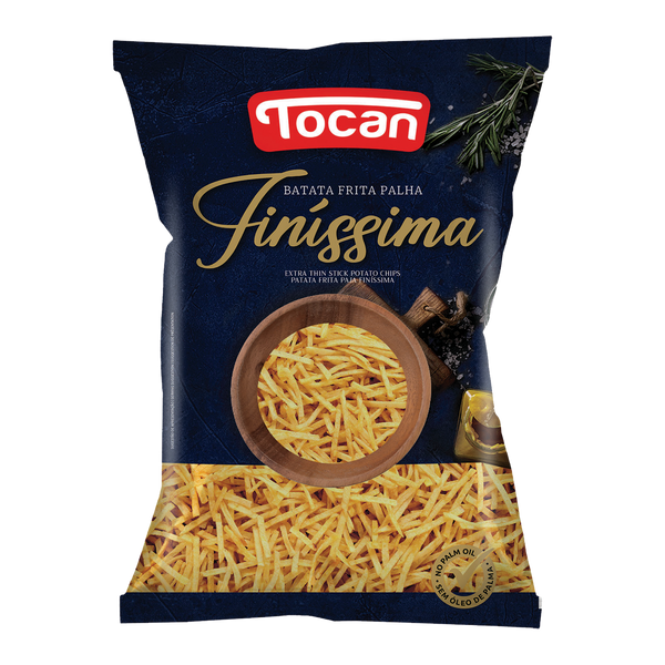 Tocan Batata Frita Palha Finissima 1Kg (Cx5)