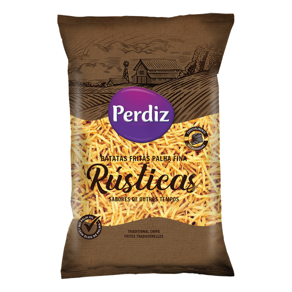 Perdiz Batata Frita Palha Fina Rusticas Pct 200Grs (Cx25)