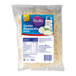 Perdiz Queijo Mozzarela Ralado Emb 150Grs (Cx8)