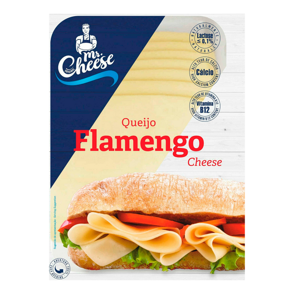 Queijo Flamengo Mr. Cheese Fatias 400Gr (Cx16)