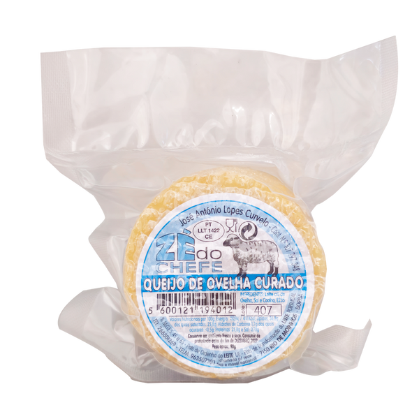 Queijo De Ovelha Curado Zé Do Chefe Und 90Grs
