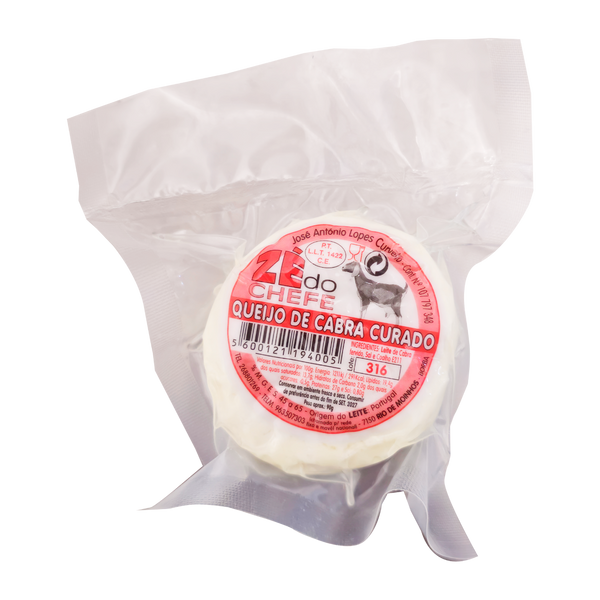 Queijo De Cabra Curado Zé Do Chefe Und 90Grs