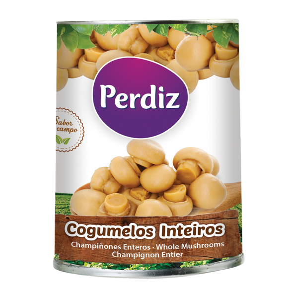 Perdiz Cogumelo Inteiro Lata 780G (Cx12)